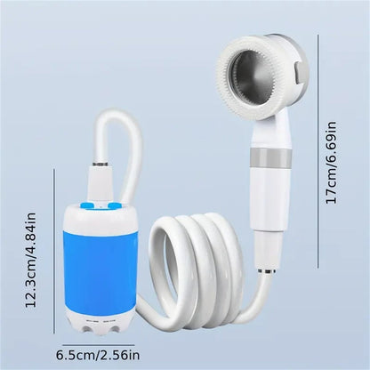 Outdoor Camping Shower Portable Electric Shower Gadgets Waterproof