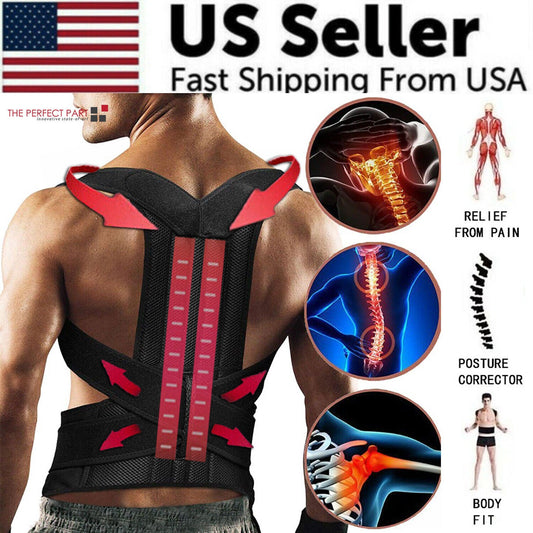 Adjustable Posture Corrector Low Back Support