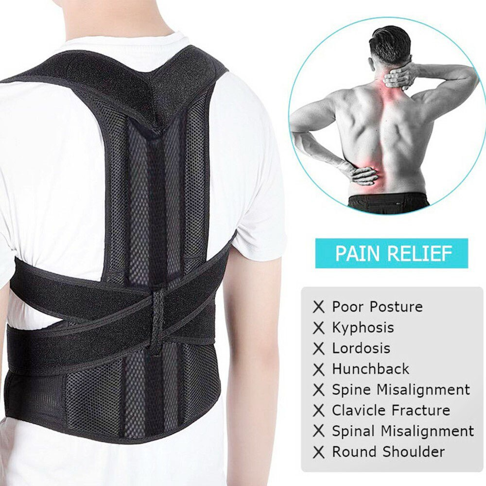Adjustable Posture Corrector Low Back Support