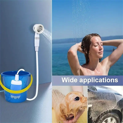 Outdoor Camping Shower Portable Electric Shower Gadgets Waterproof