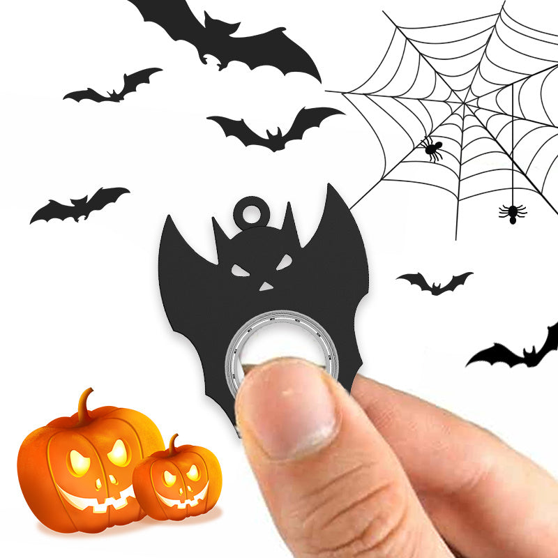 Halloween Creative Fidget Spinner Toy Bat