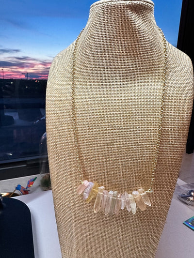 Handmade Quartz Necklaces – Healing Crystal Jewelry Collection