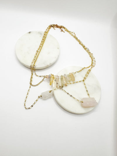 Handmade Quartz Necklaces – Healing Crystal Jewelry Collection