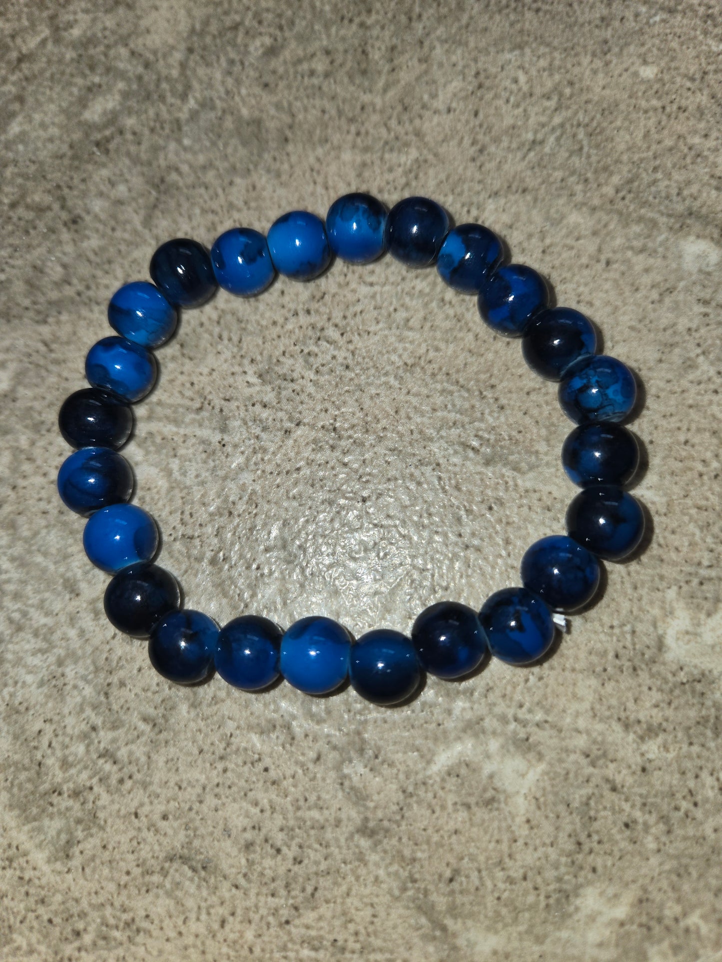 Natural Healing Stone Bracelet 8mm