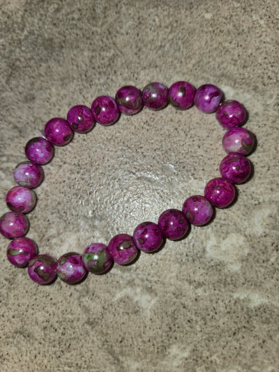 Natural Healing Stone Bracelet 8mm