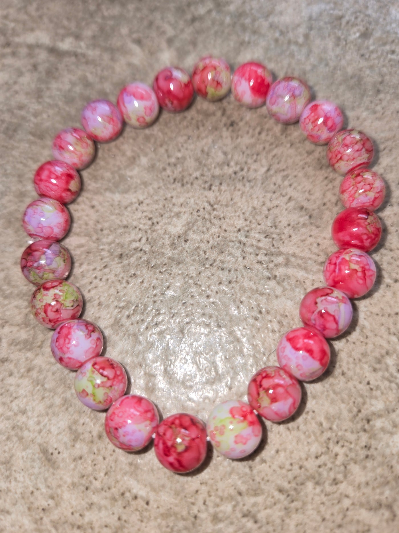 Natural Healing Stone Bracelet 8mm