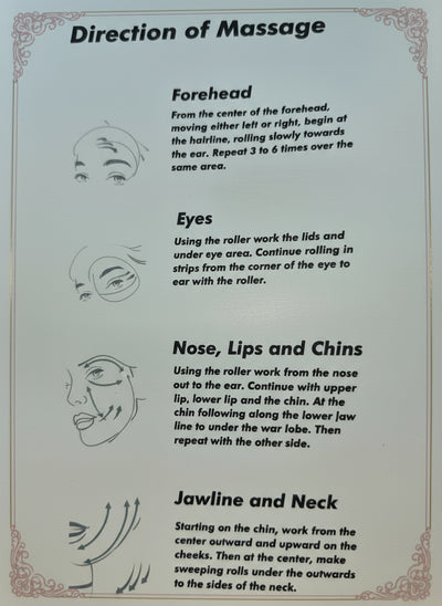 Ice Roller Skin Care Tool with Gua Sha